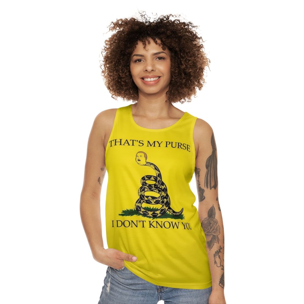 Unisex "That's My Purse, I Don't Know You" Funny Tank Top - women