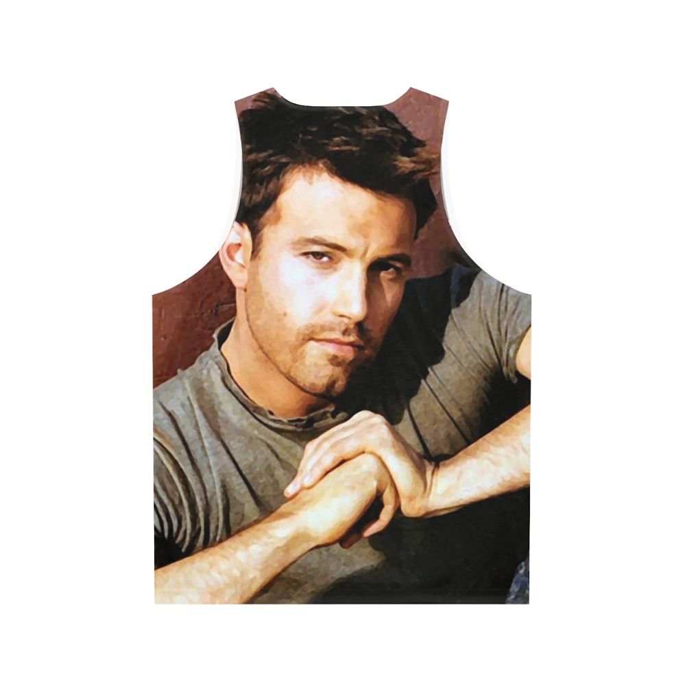 Ben Affleck Inspired Unisex Tank Top - Back