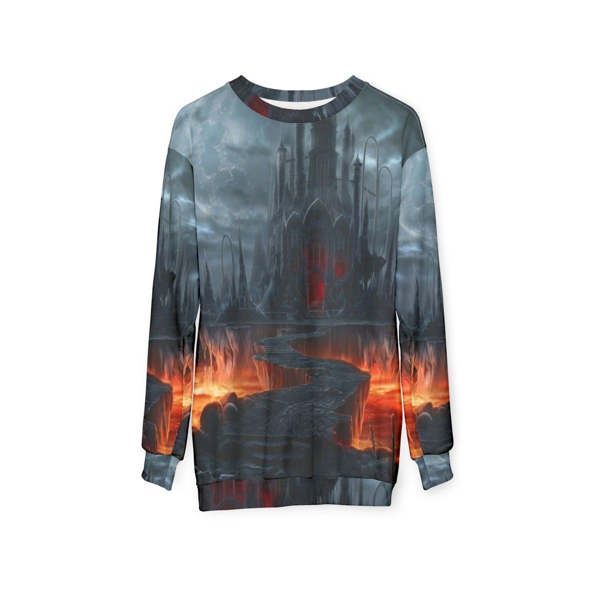 Dark castle gothic sweatshirt - hanging