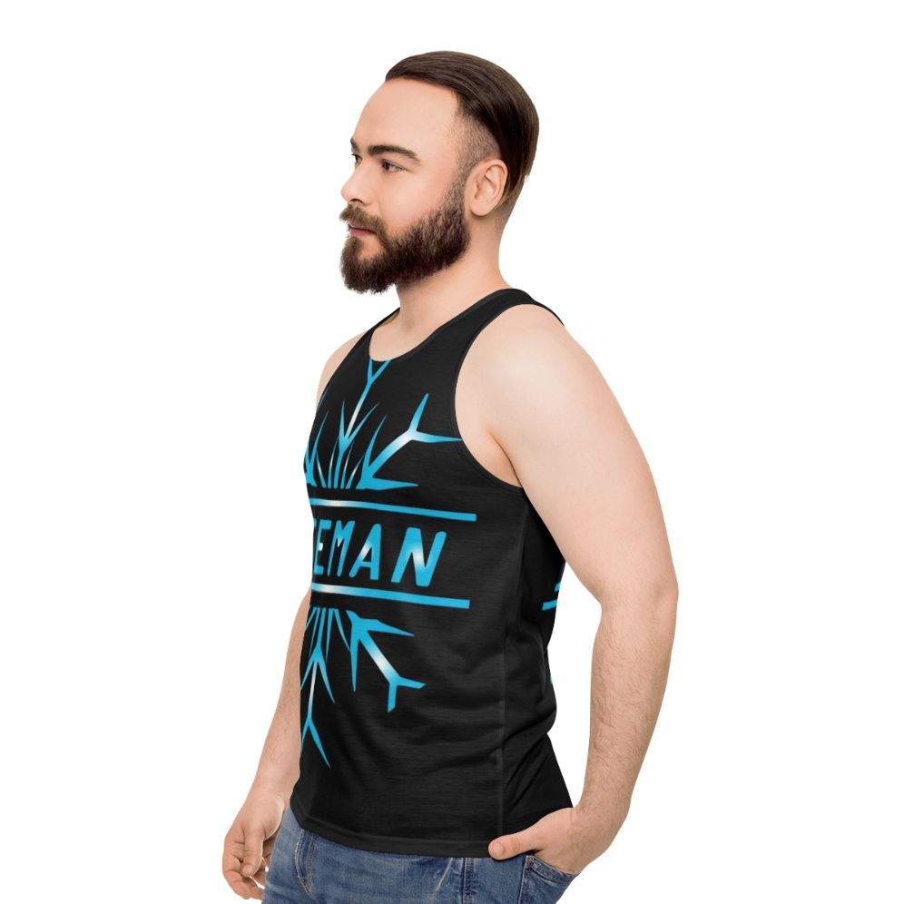 Gerwen Price Iceman Unisex Darts Tank Top - men side