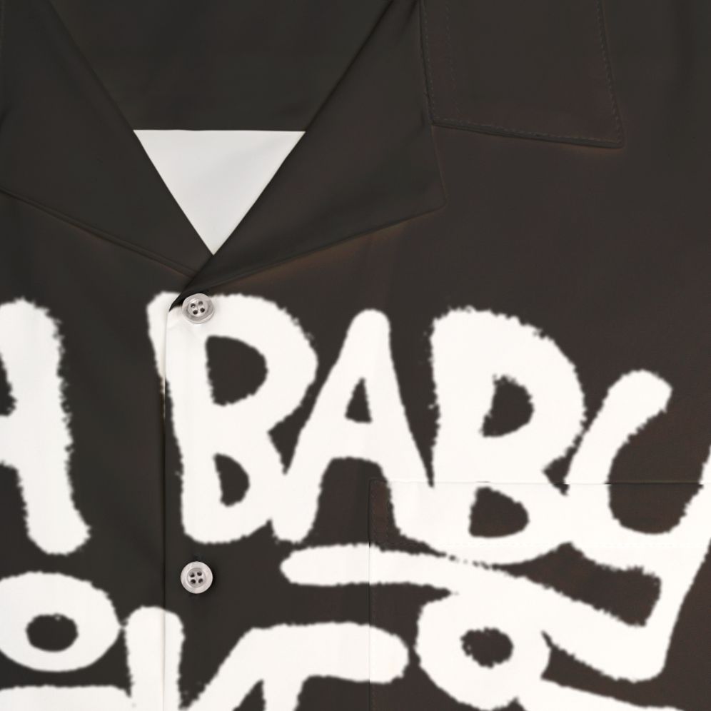 Vintage ODB "Ooh Baby I Like It Raw" Hawaiian Shirt - Detail