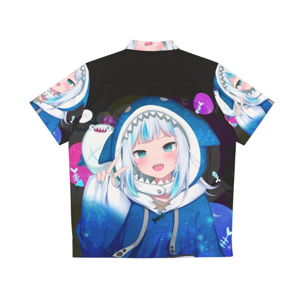 Gawr Gura Hololive EN VTuber Hawaiian Shirt - Back