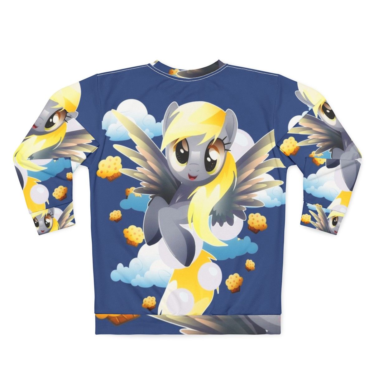 Derpy Muffins My Little Pony Sweatshirt - Back