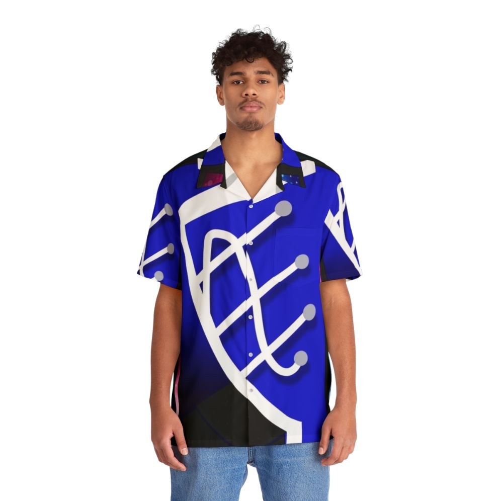 Blue Devils DCI Drum Corps Hawaiian Shirt - People Front