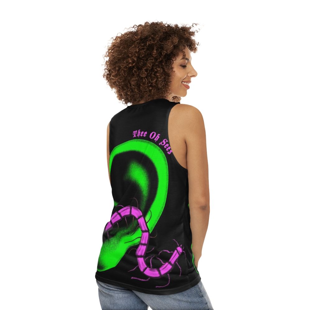 Thee Oh Sees "An Odd Entrances" Unisex Tank Top - women back