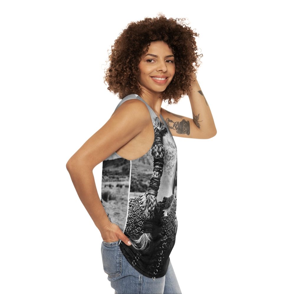 Ragnar Lothbrok Unisex Tank Top - women side