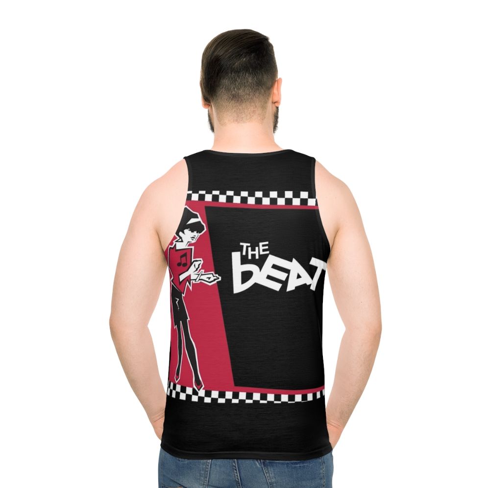 Unisex Ska Music Band Tank Top - men back