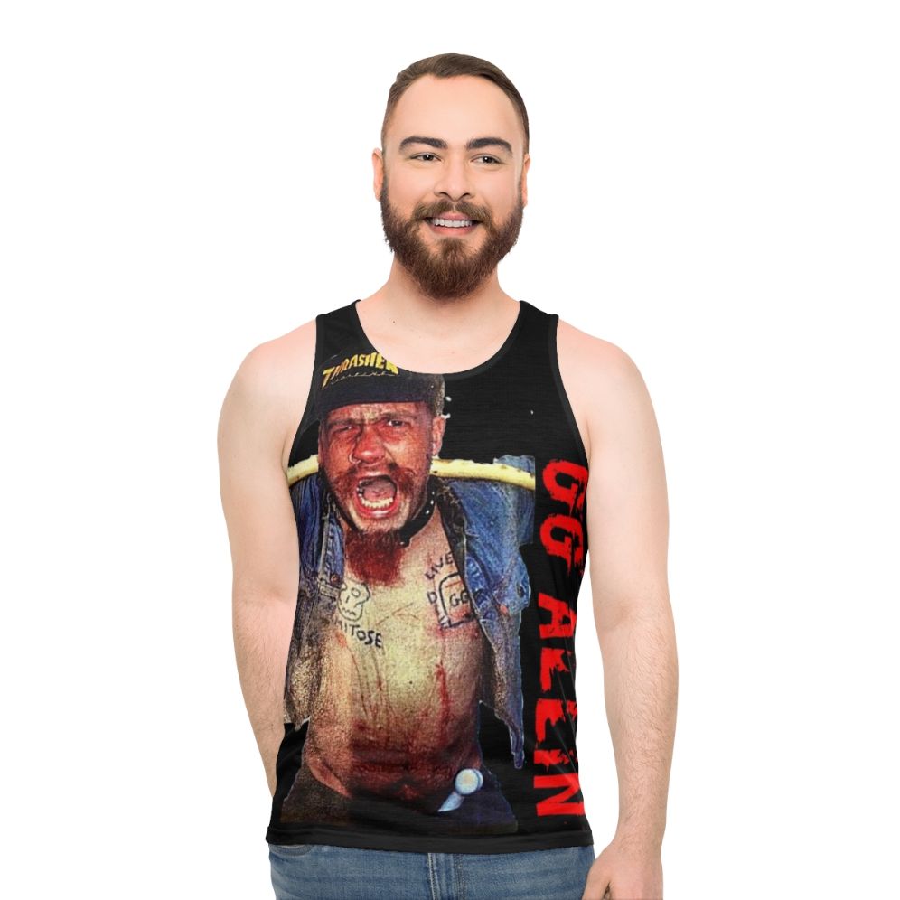 GG Allin Hardcore Punk Tank Top - men