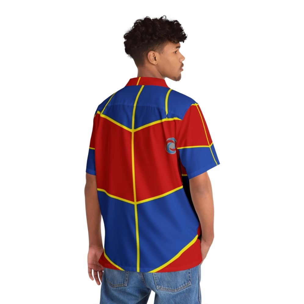 Captain Man Vest Hawaiian Shirt for Henry Danger Fans - People Back