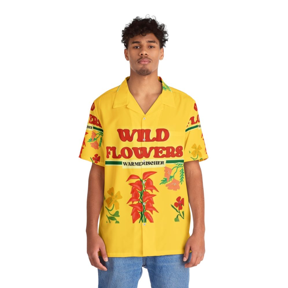 Warmduscher Hawaiian Shirt featuring the Warmduscher band - People Front