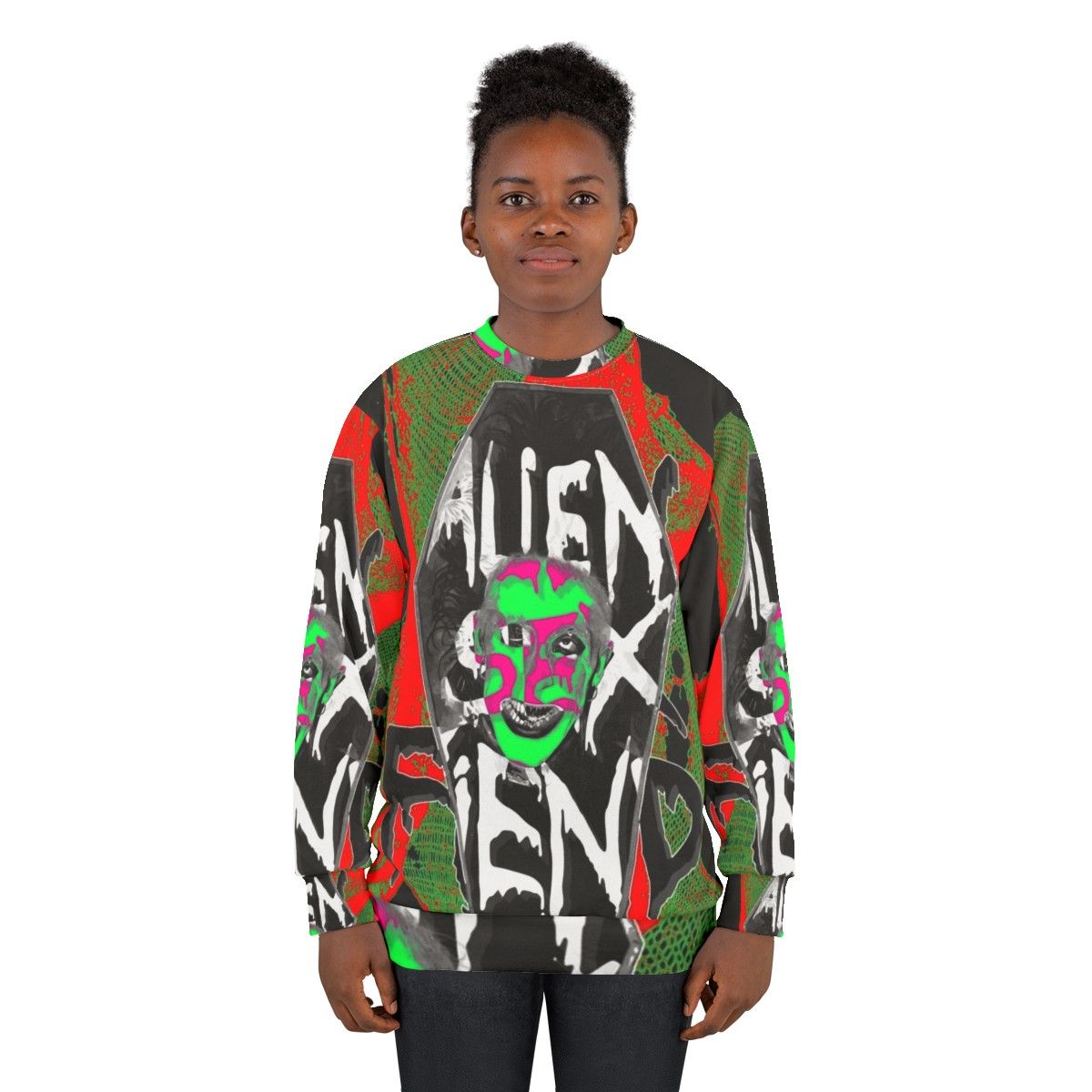 Alien Music Sweatshirt - women