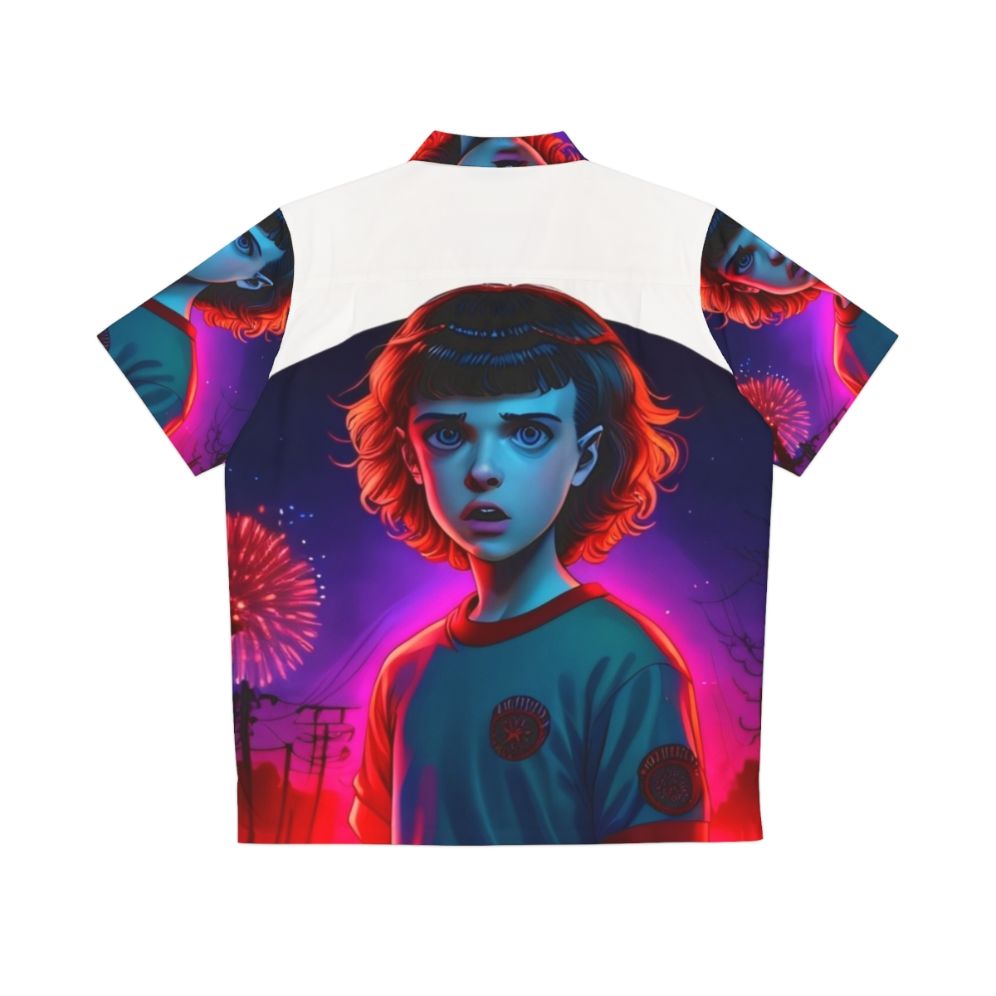 Eleven From Stranger Things Hawaiian Shirt - Back