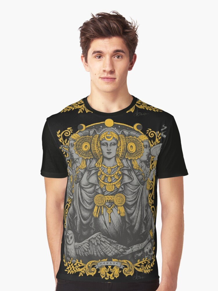 Hecate Iberian Art Nouveau Graphic T-Shirt - Men