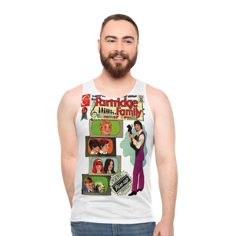 Partridge Family Retro Unisex Tank Top - men