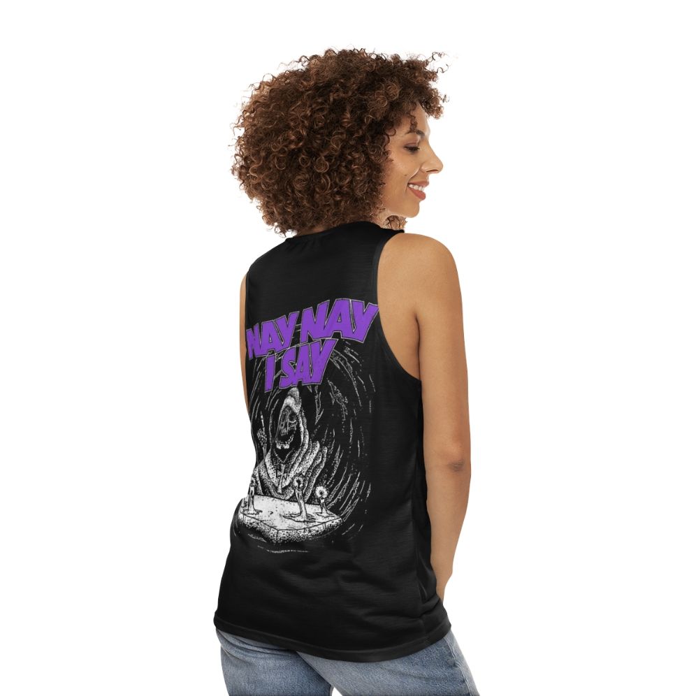 Bailey Sarian Nay Nay Unisex Band Merchandise Tank Top - women back