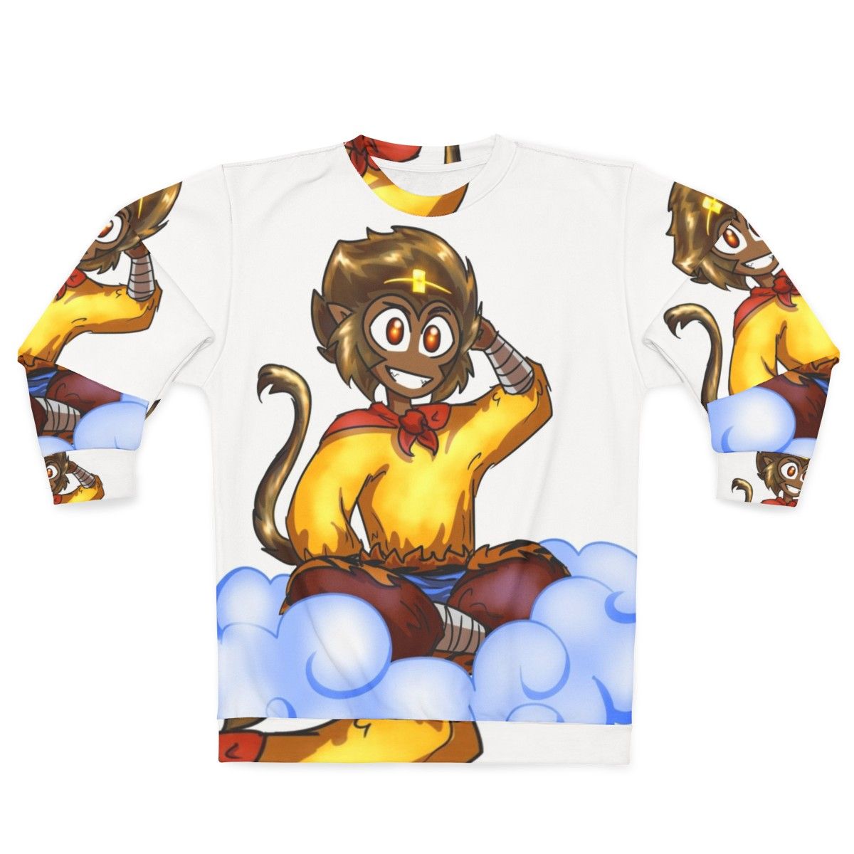 Monkey King Sweatshirt featuring the legendary Sun Wukong