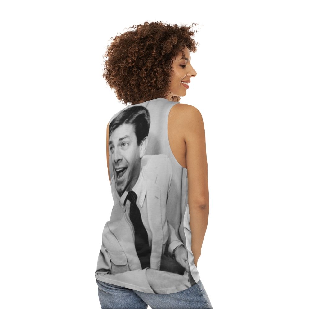 Jerry Lewis Unisex Tank Top - women back