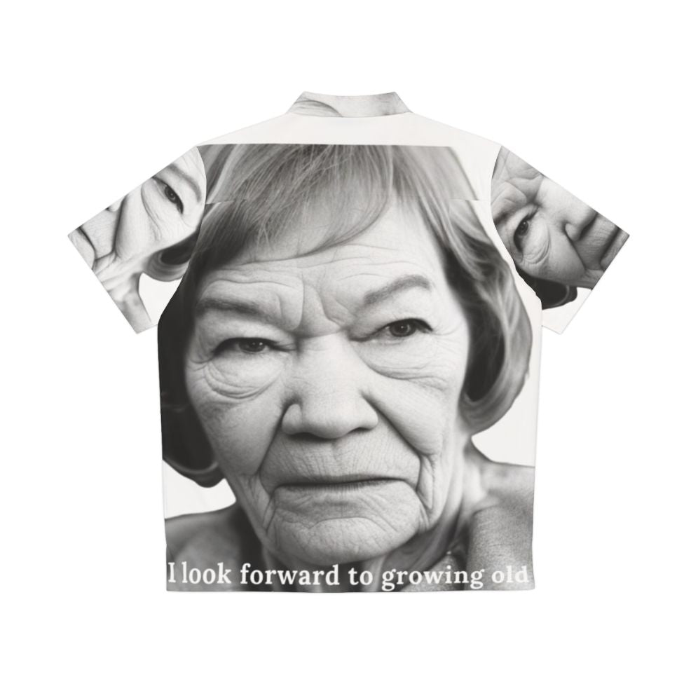 Glenda Jackson Iconic Portraits Women's Hawaiian Shirt - Back