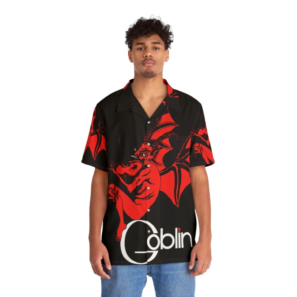 Goblin logo Hawaiian shirt for progressive rock fans - People Front