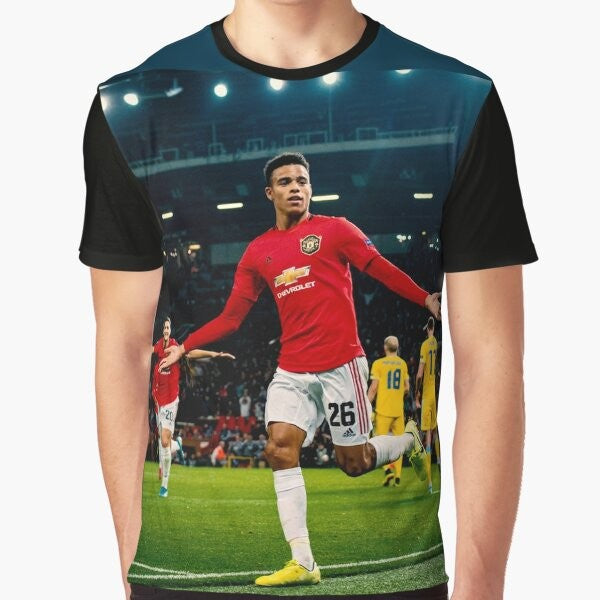 Mason Greenwood Manchester United Football Player Graphic T-Shirt