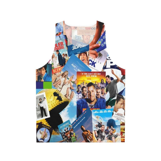 Adam Sandler Pop Culture Collage Unisex Tank Top