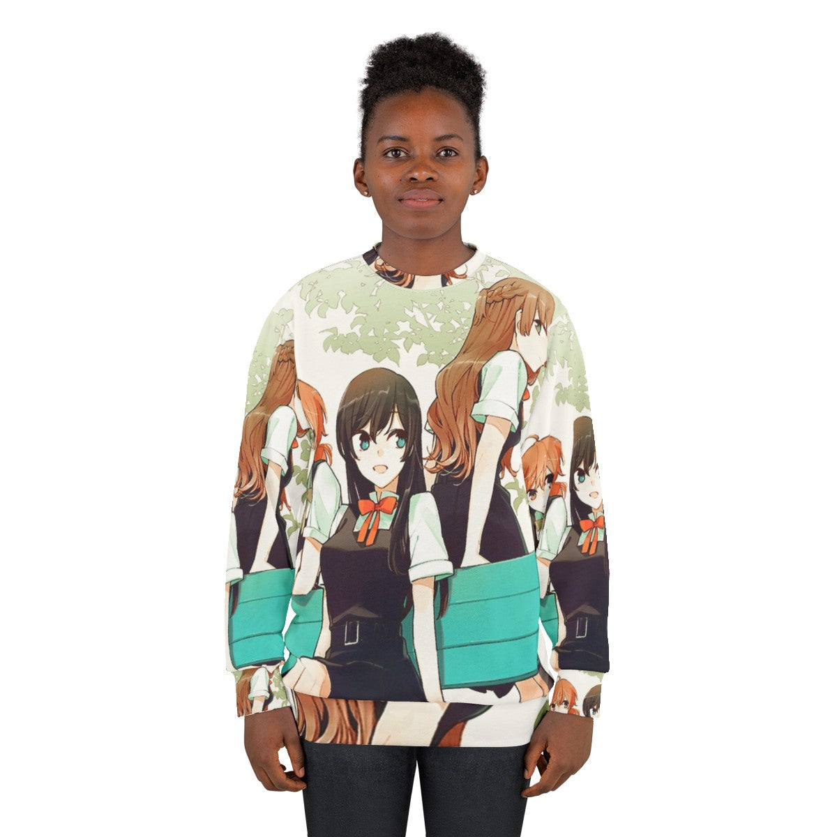 Bloom Into You Yuri Sweatshirt featuring Yuu Nanami Saeki - women