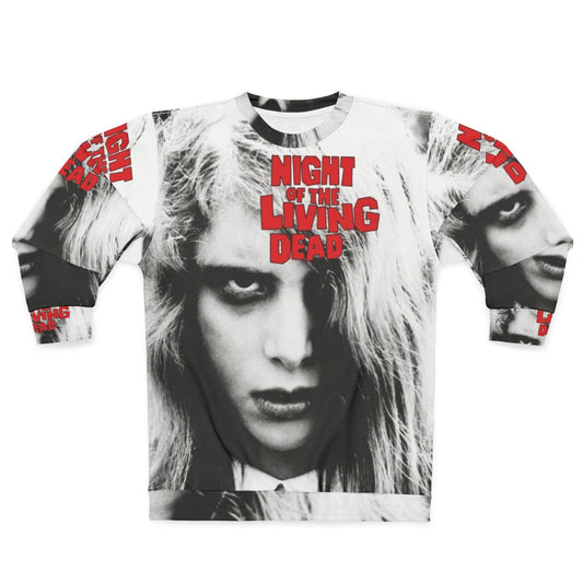 Night Of The Living Dead Zombie Girl Horror Sweatshirt