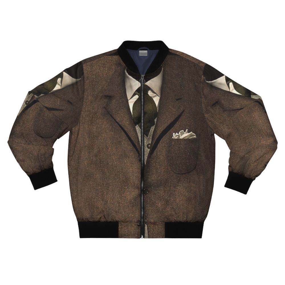 Vintage-inspired bomber jacket for the modern gentleman