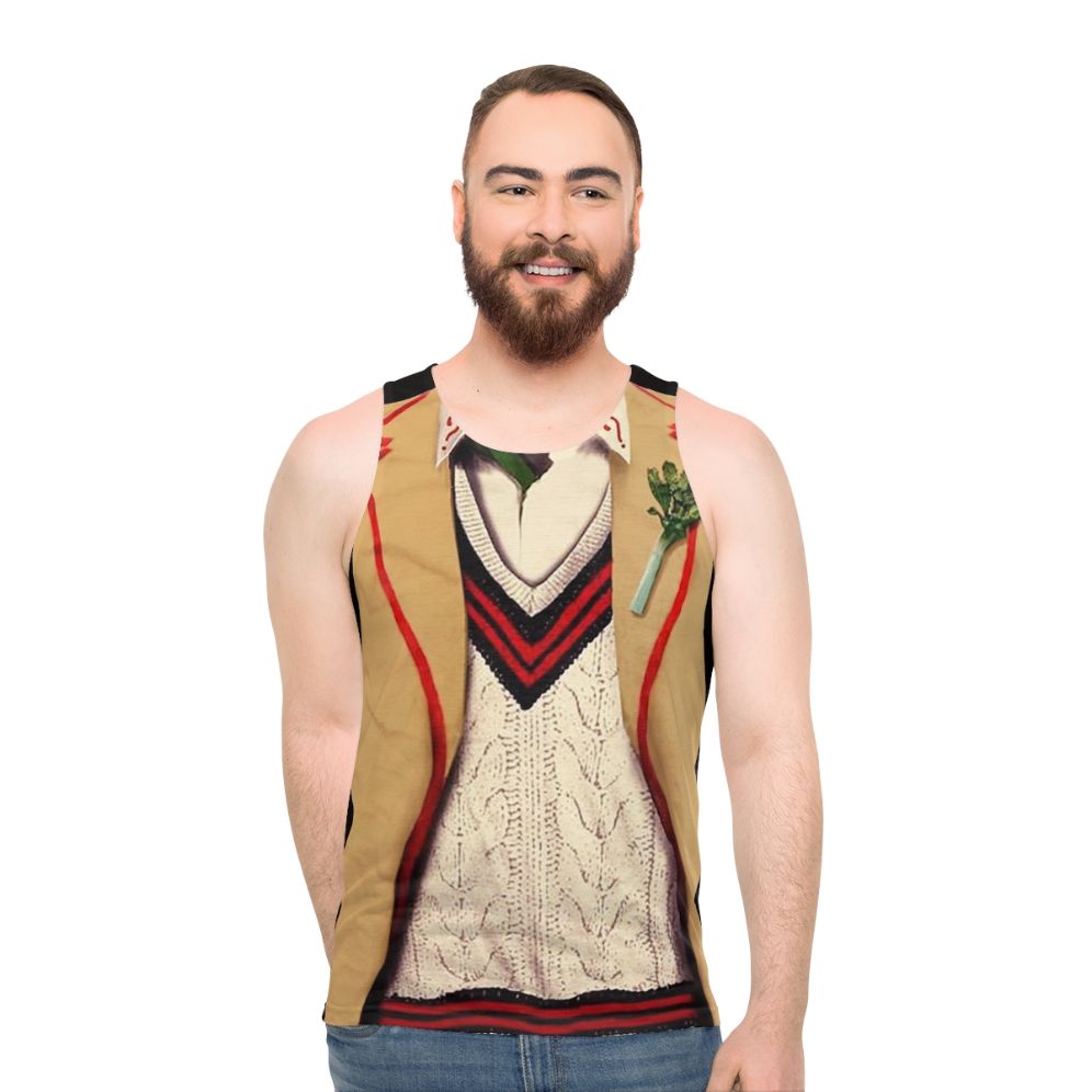 5th Doctor Who Peter Davison Unisex Tank Top - men