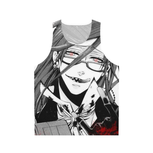 Grell Sutcliff Anime Inspired Unisex Tank Top