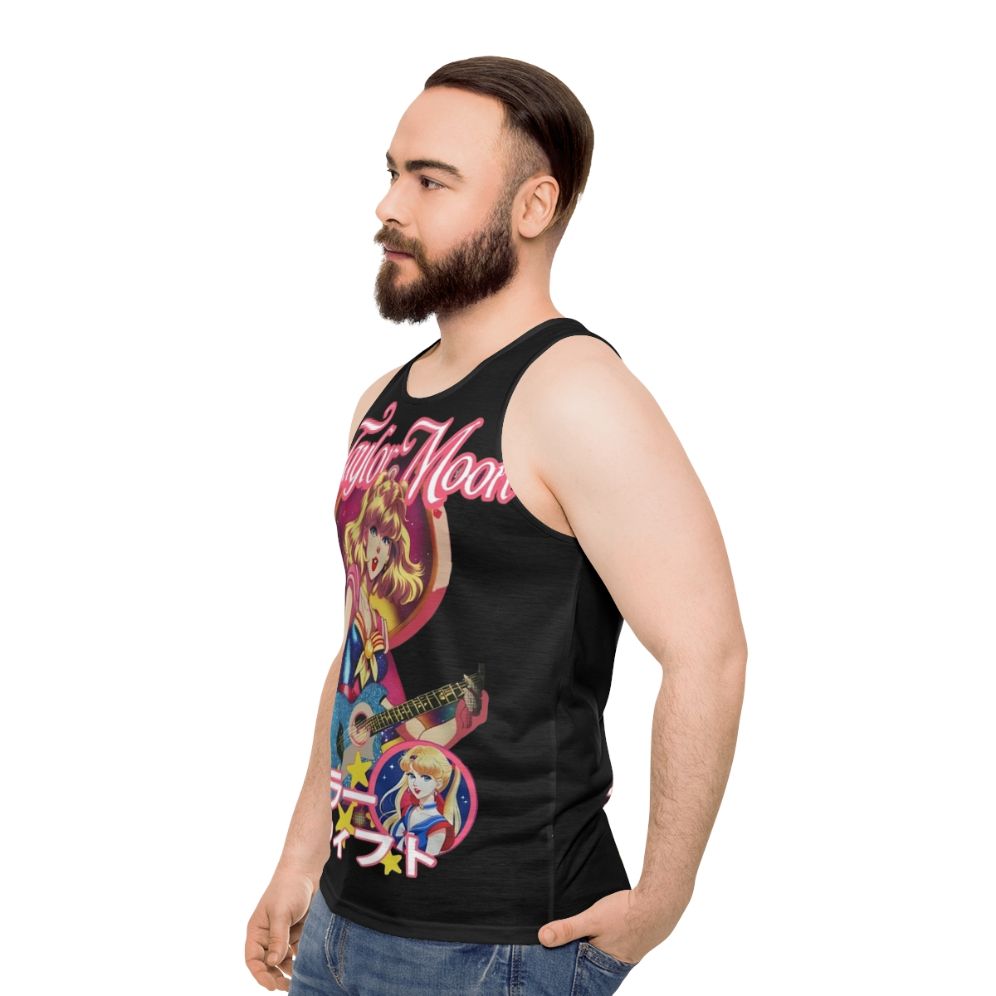 Taylor Swift Midnights Unisex Tank Top - men side