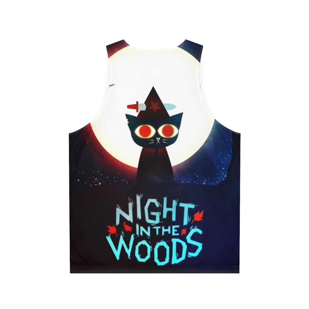 Witch dagger unisex tank top featuring Night in the Woods horror theme - Back