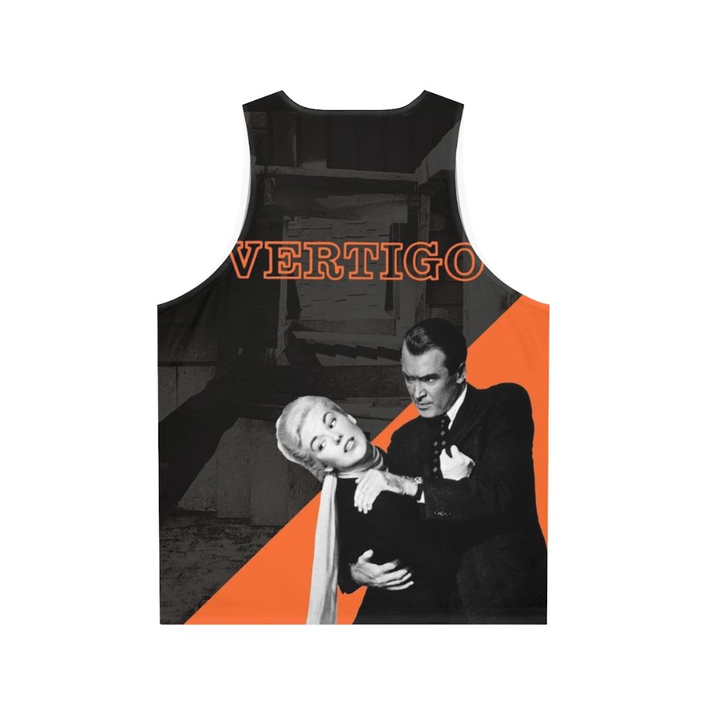 Vertigo Alfred Hitchcock Unisex Tank Top - Back