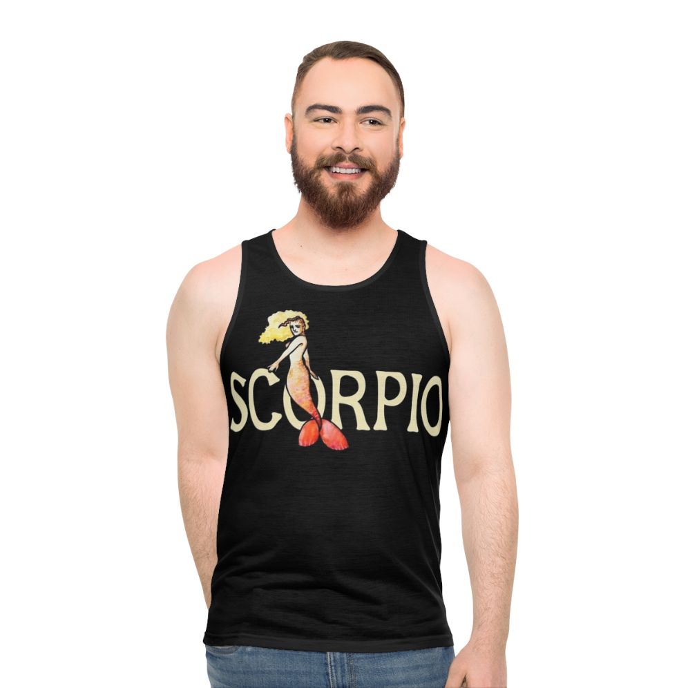 Scorpio Mermaid Unisex Tank Top - men