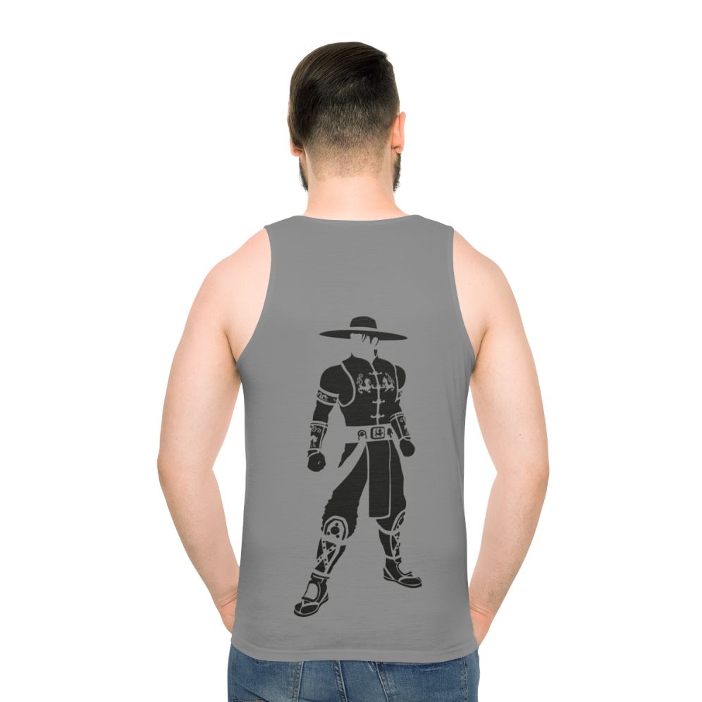 Unisex martial arts champion warrior tank top - men back