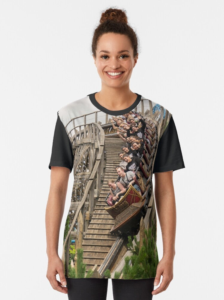 Wooden Europa Park Graphic T-Shirt - Women