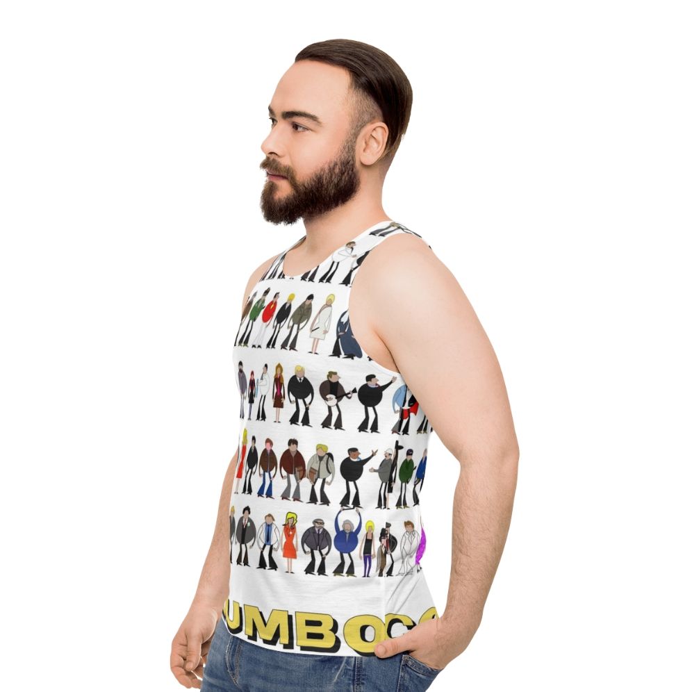 Columbo The Murderers Unisex Retro Tank Top - men side