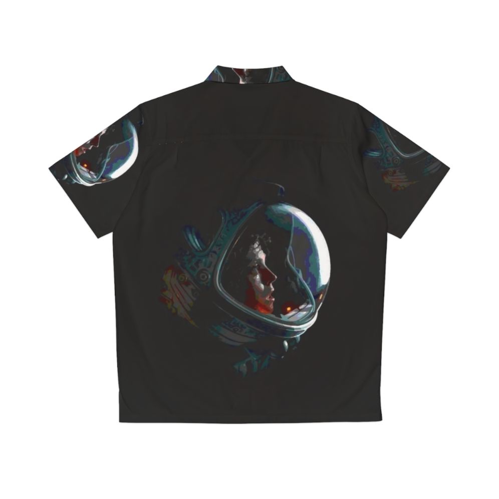 Alien Ripley Iconic Retro Hawaiian Shirt - Back