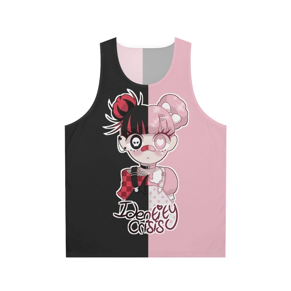 Identity Crisis Unisex Kawaii Pastel Goth Tank Top