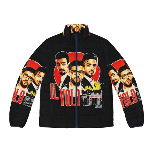 Il Volo Puffer Jacket featuring the Italian pop band Il Volo