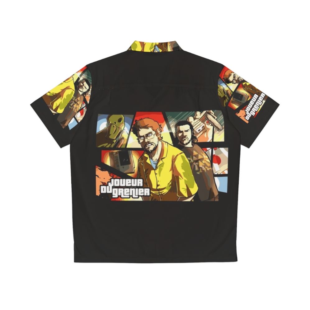 Attic Player JDG GTA Hawaiian Shirt - Back