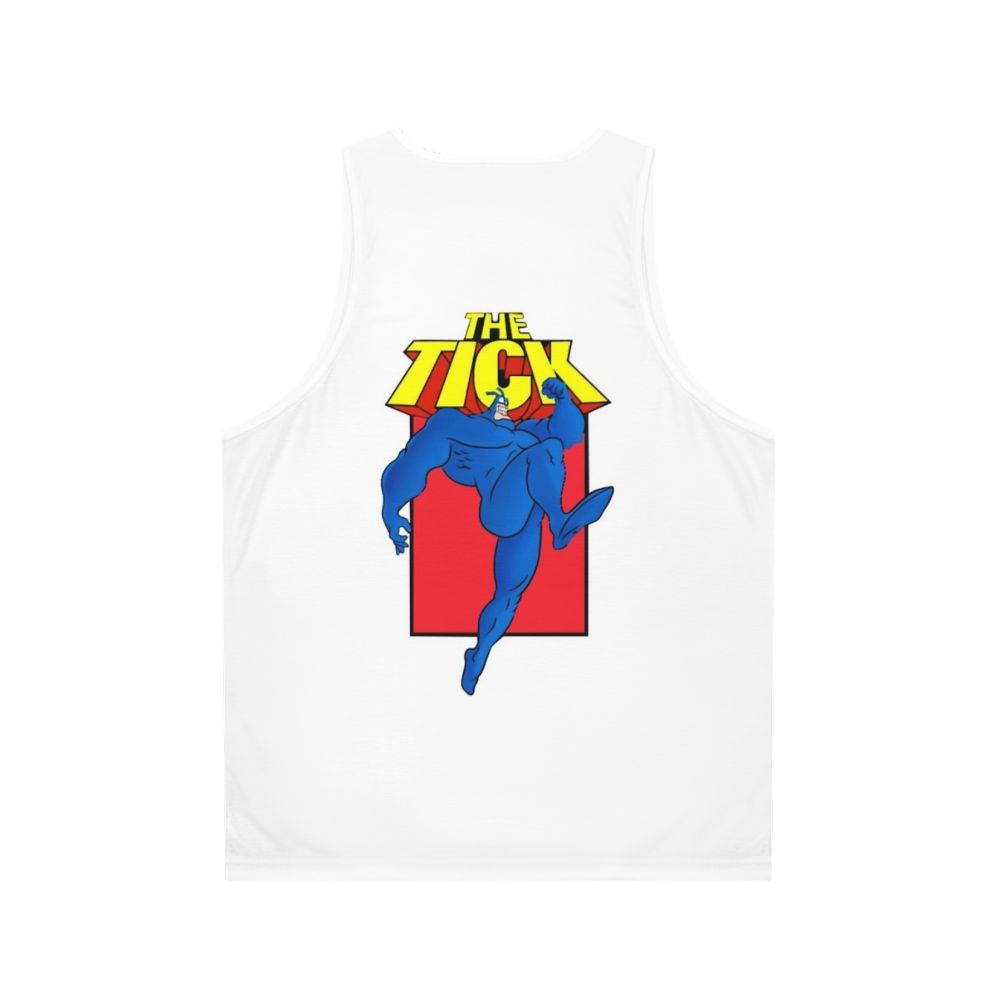 The Tick Cartoon Unisex Tank Top - Back