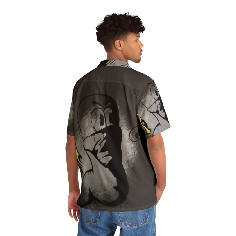 Worms Armageddon Banana Bomb Hawaiian Shirt - People Back