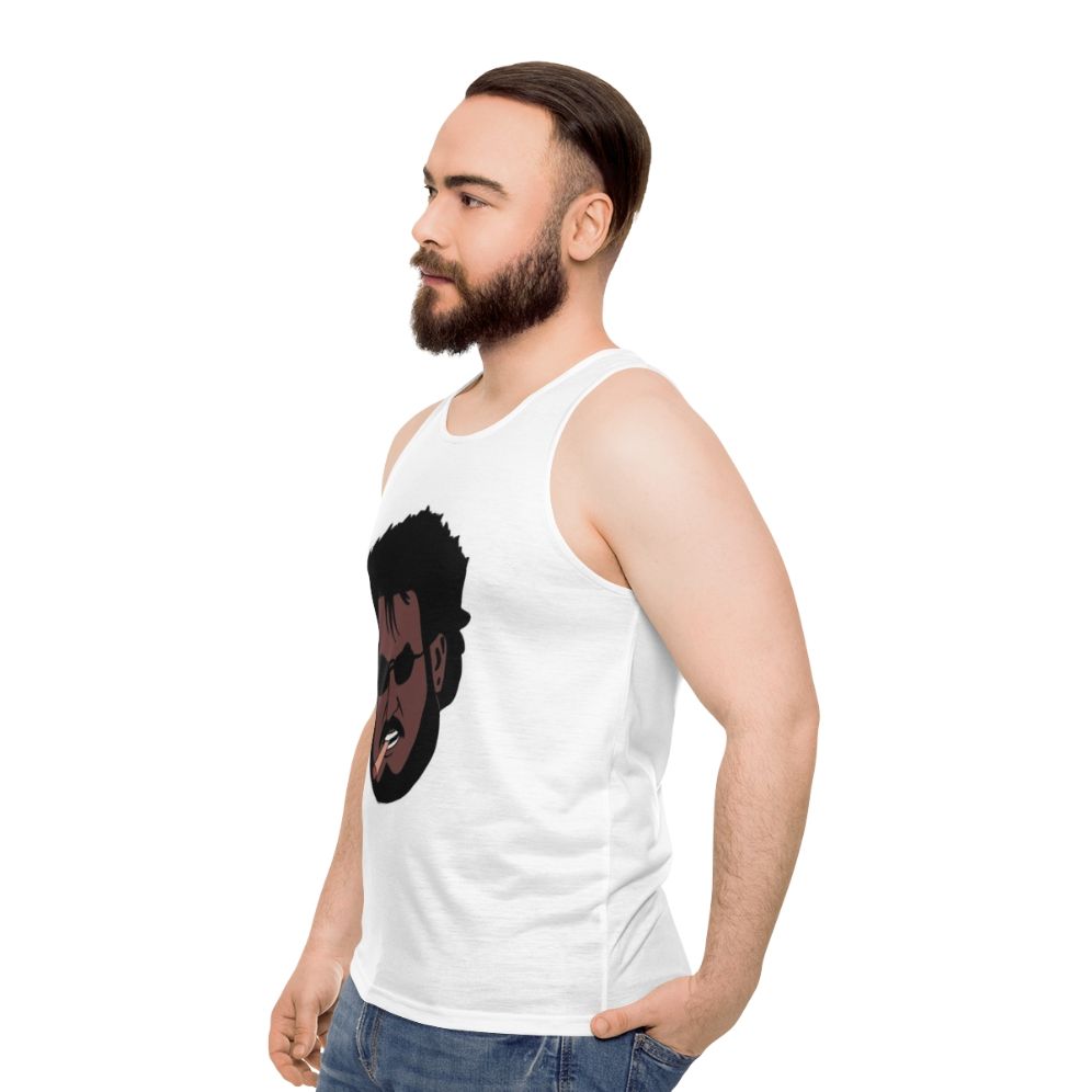 Rajinikanth Padayappa Unisex Tank Top - men side