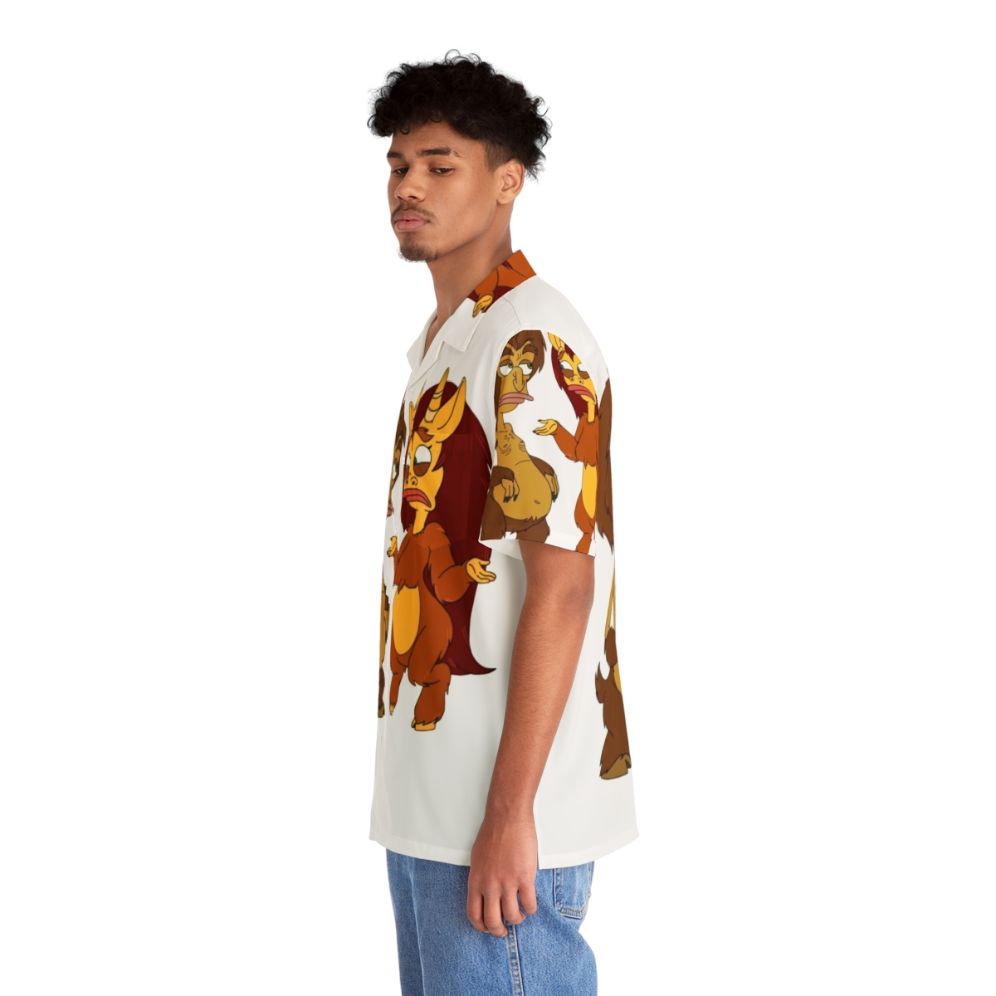 Big Mouth Netflix Fan Art Hawaiian Shirt - People Left