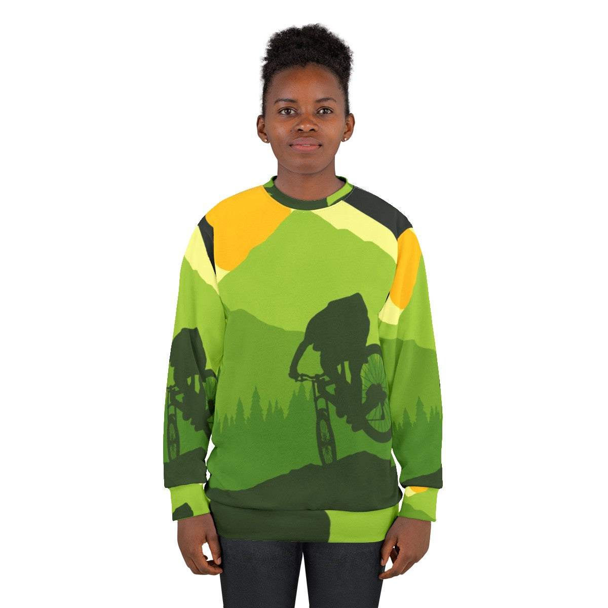 Bike More Outdoor Adventure Sweatshirt - women