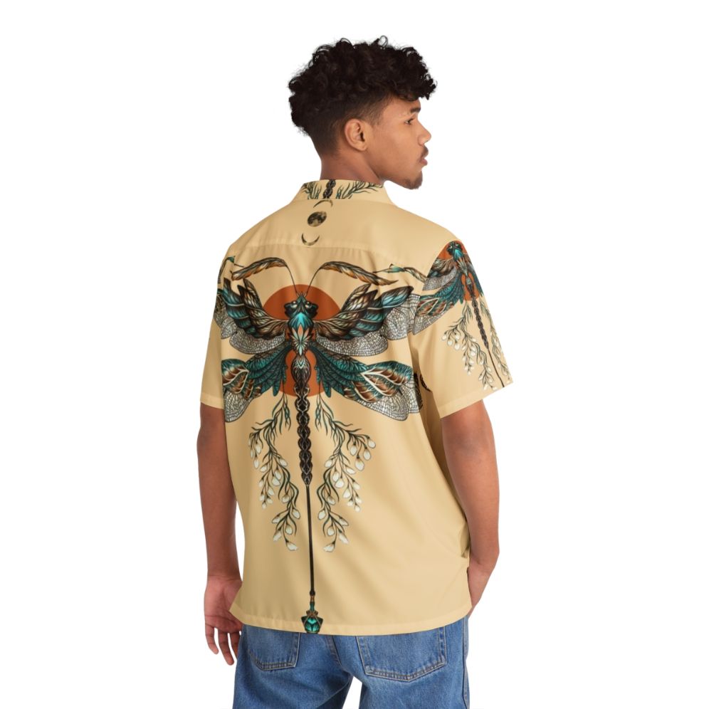 Dragonfly Tattoo Hawaiian Shirt - People Back