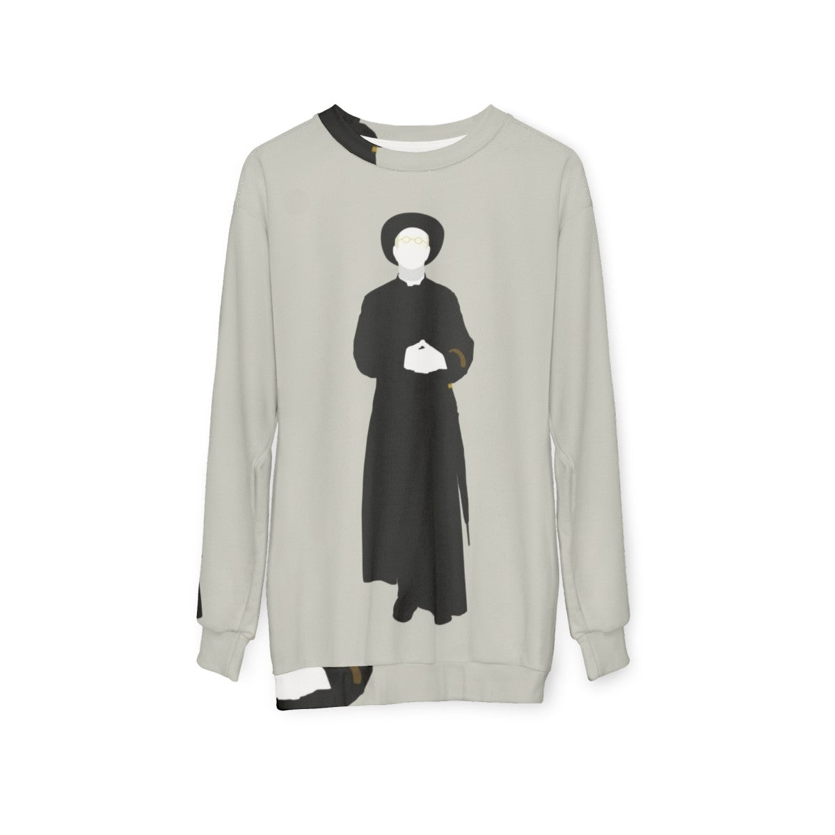 Father Brown Mystery Thriller Sweatshirt - hanging