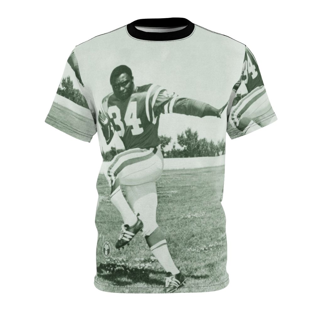 Vintage-inspired jersey featuring the iconic Saskatchewan Roughriders design