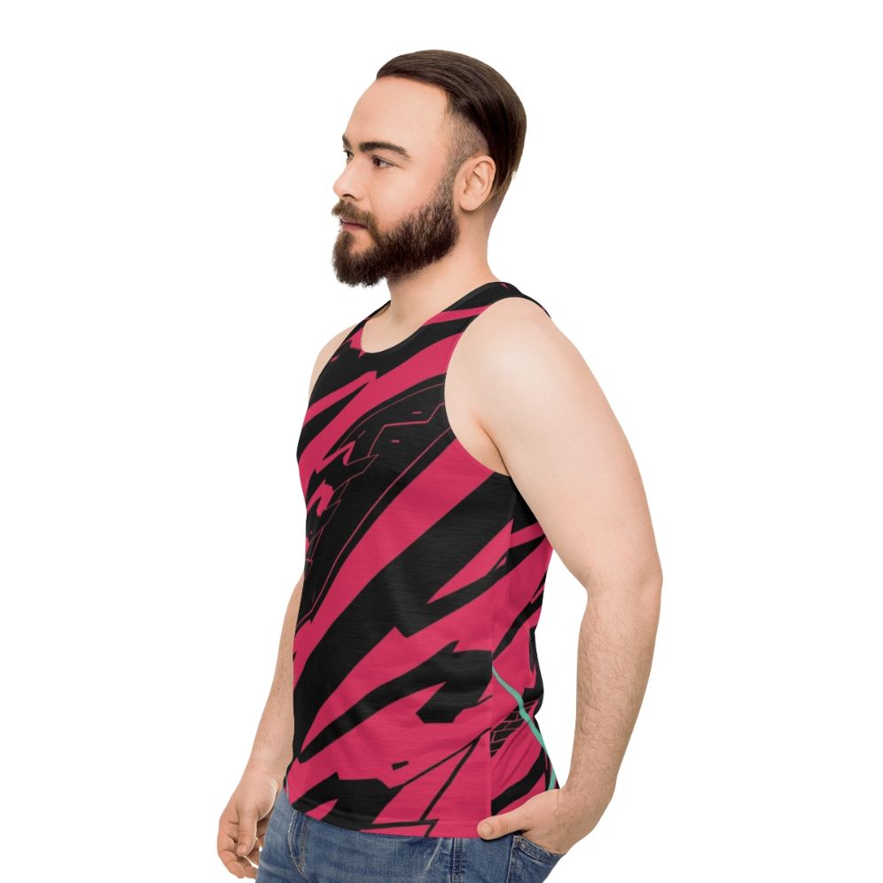 Aegis Pyra Unisex Tank Top - men side